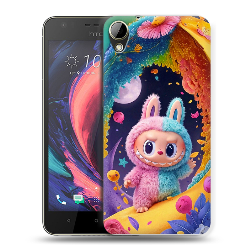 Пластиковый чехол на HTC Desire 10 Lifestyle с принтом Labubu Лабубу Пластиковый чехол на HTC Desire 10 Lifestyle с принтом Labubu Лабубу