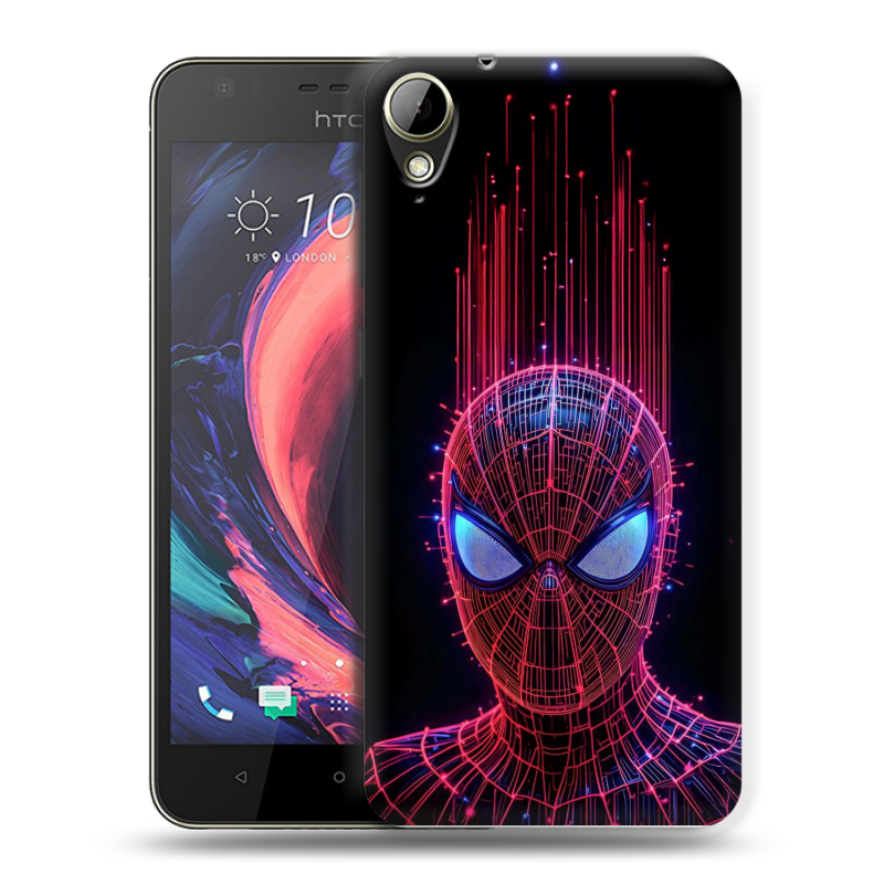 Пластиковый чехол на HTC Desire 10 Lifestyle с принтом Spiderman Человек паук Пластиковый чехол на HTC Desire 10 Lifestyle с принтом Spiderman Человек паук