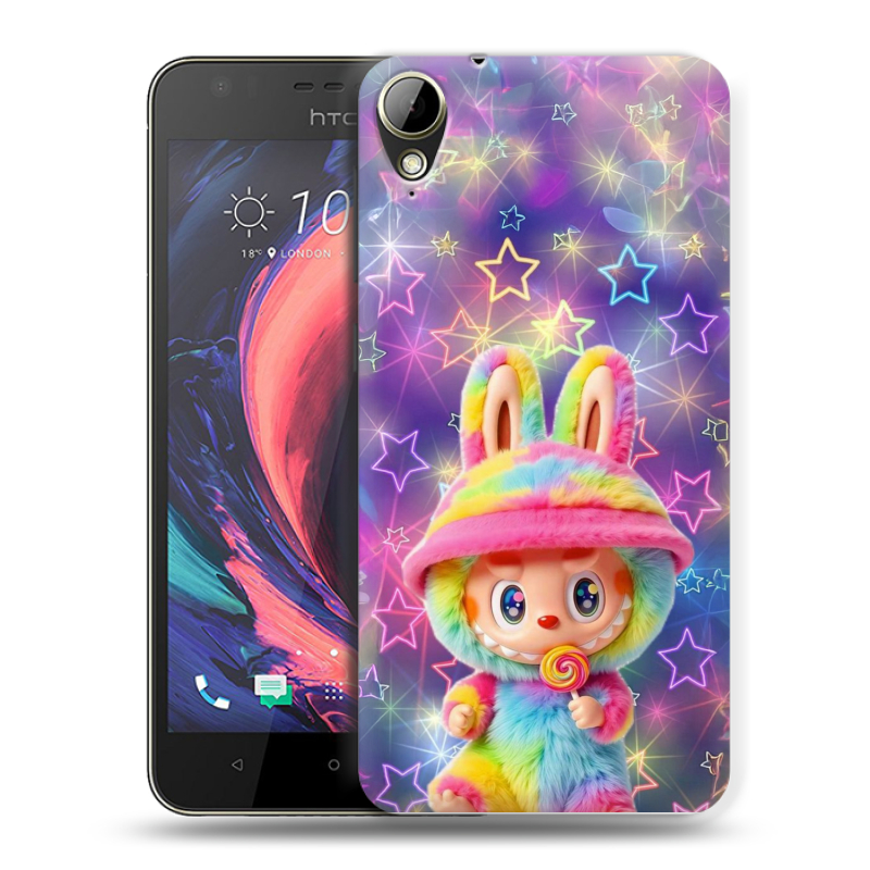 Пластиковый чехол на HTC Desire 10 Lifestyle с принтом Labubu Лабубу Пластиковый чехол на HTC Desire 10 Lifestyle с принтом Labubu Лабубу