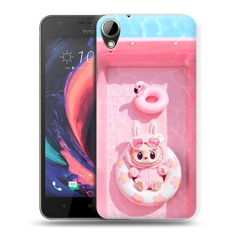 Пластиковый чехол на HTC Desire 10 Lifestyle с принтом Labubu Лабубу Пластиковый чехол на HTC Desire 10 Lifestyle с принтом Labubu Лабубу
