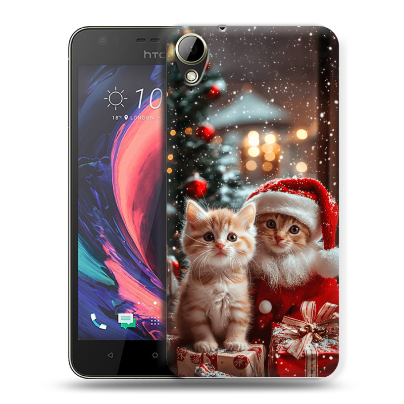 Пластиковый чехол на HTC Desire 10 Lifestyle с принтом Новый год Пластиковый чехол на HTC Desire 10 Lifestyle с принтом Новый год