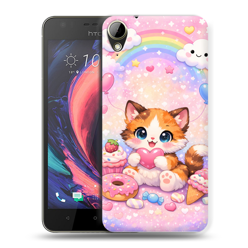 Пластиковый чехол на HTC Desire 10 Lifestyle с принтом для девочек Пластиковый чехол на HTC Desire 10 Lifestyle с принтом для девочек