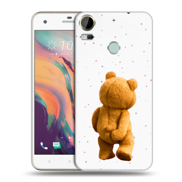 Силиконовый чехол на HTC Desire 10 Pro с принтом Медведь