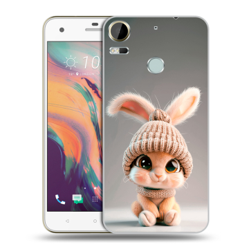 Силиконовый чехол на HTC Desire 10 Pro с принтом Кролик Силиконовый чехол на HTC Desire 10 Pro с принтом Кролик