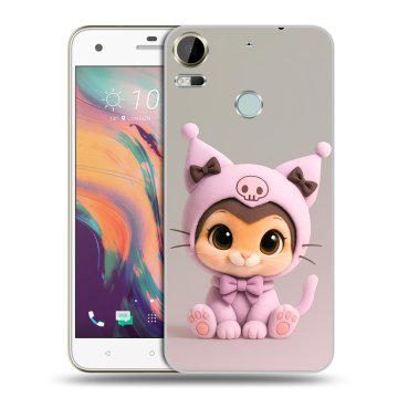 Силиконовый чехол на HTC Desire 10 Pro с принтом Куроми Kuromi 