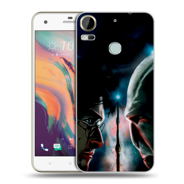 Силиконовый чехол на HTC Desire 10 Pro с принтом Гарри Поттер Harry Potter