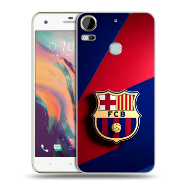 Силиконовый чехол на HTC Desire 10 Pro с принтом Барселона Barcelona