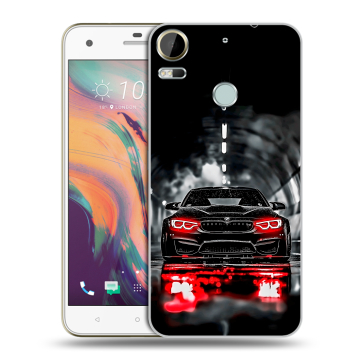 Силиконовый чехол на HTC Desire 10 Pro с принтом BMW БМВ Силиконовый чехол на HTC Desire 10 Pro с принтом BMW БМВ