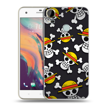 Силиконовый чехол на HTC Desire 10 Pro с принтом One Piece Ван Пис