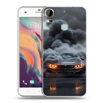 Силиконовый чехол на HTC Desire 10 Pro с принтом BMW БМВ Силиконовый чехол на HTC Desire 10 Pro с принтом BMW БМВ