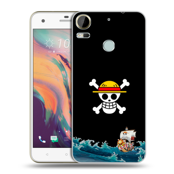 Силиконовый чехол на HTC Desire 10 Pro с принтом One Piece Ван Пис