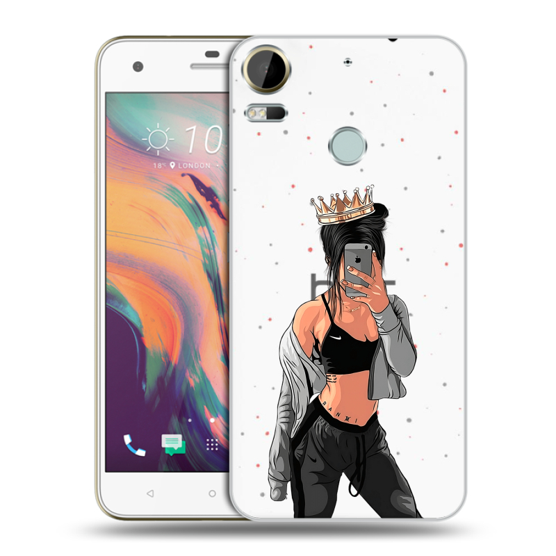 Пластиковый чехол на HTC Desire 10 Pro с принтом Женские принты Пластиковый чехол на HTC Desire 10 Pro с принтом Женские принты