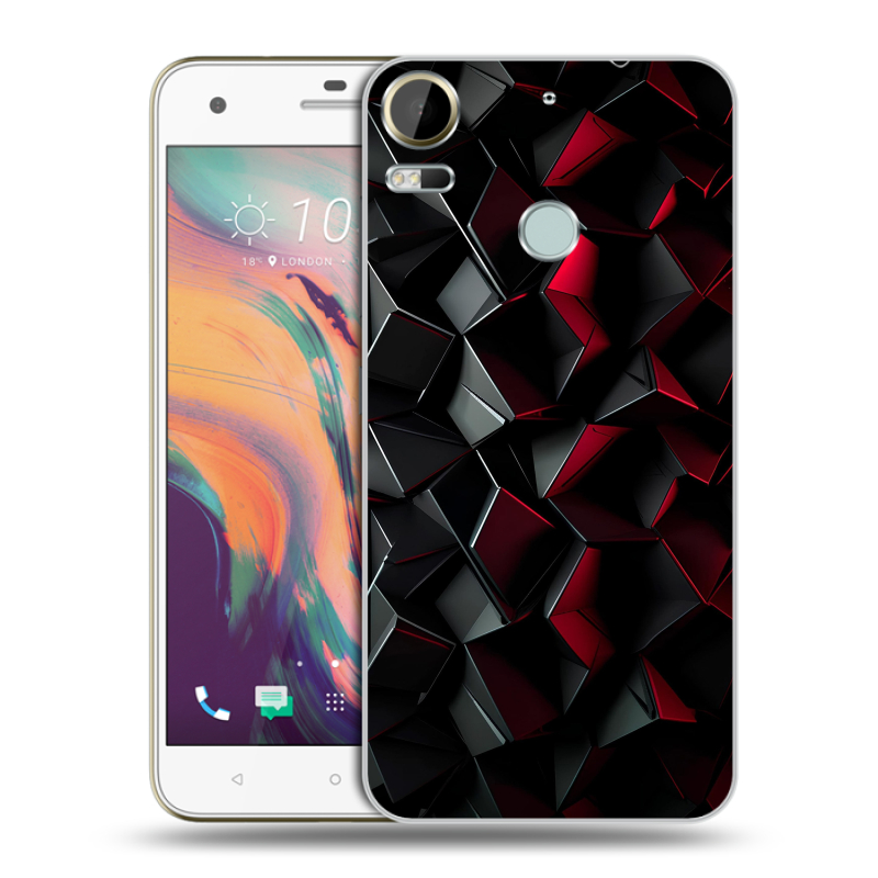 Пластиковый чехол на HTC Desire 10 Pro с принтом Абстракция Пластиковый чехол на HTC Desire 10 Pro с принтом Абстракция