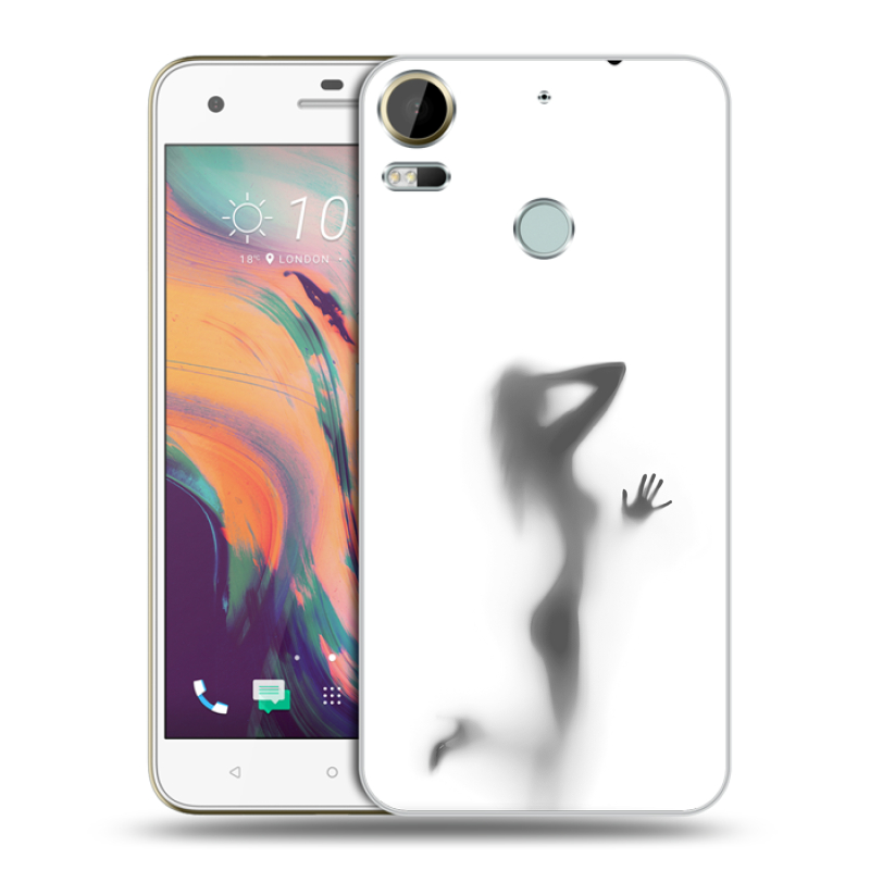 Силиконовый чехол на HTC Desire 10 Pro с принтом Силуэт Силиконовый чехол на HTC Desire 10 Pro с принтом Силуэт