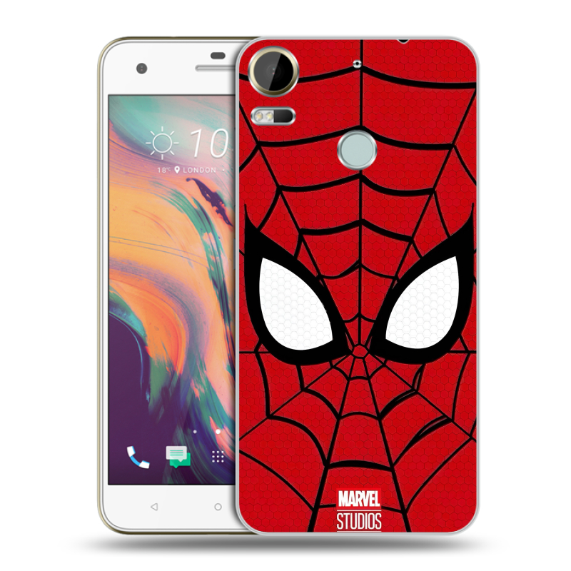Силиконовый чехол на HTC Desire 10 Pro с принтом человек паук spiderman Силиконовый чехол на HTC Desire 10 Pro с принтом человек паук spiderman