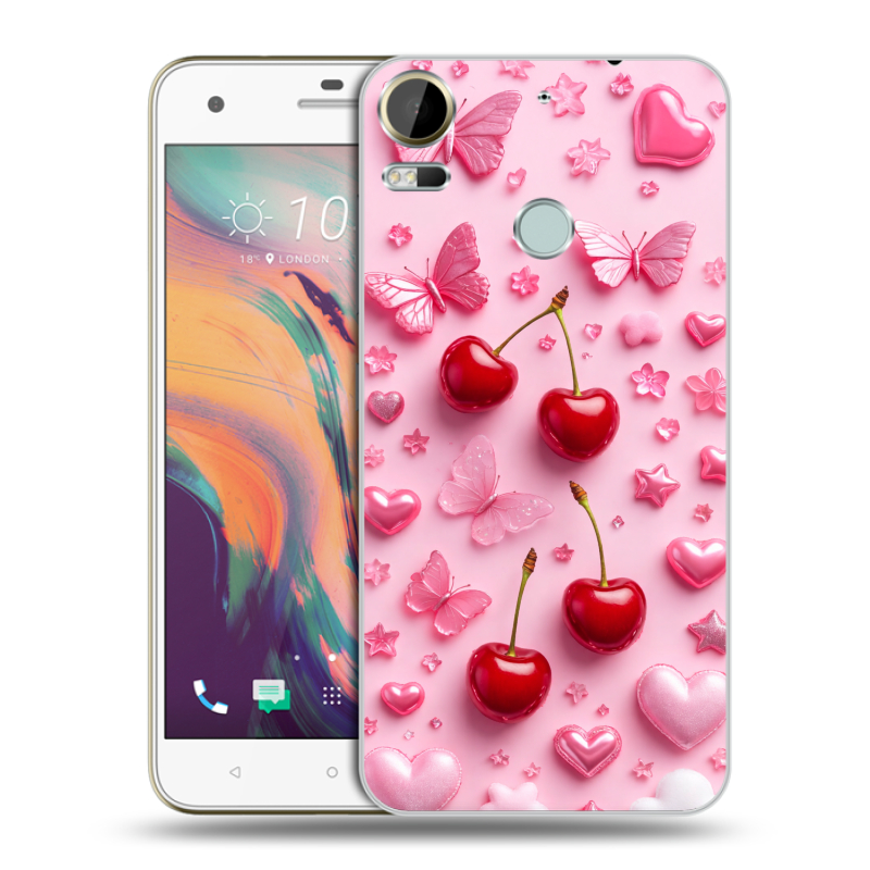 Силиконовый чехол на HTC Desire 10 Pro с принтом для девочек Силиконовый чехол на HTC Desire 10 Pro с принтом для девочек
