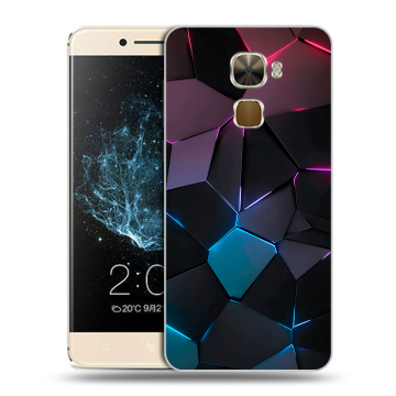 Пластиковый чехол на LeEco Le Pro 3 с принтом Геометрия неона Пластиковый чехол на LeEco Le Pro 3 с принтом Геометрия неона