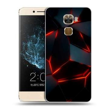 Пластиковый чехол на LeEco Le Pro 3 с принтом Яркие абстракции