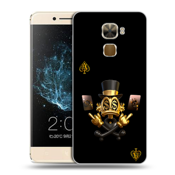 Пластиковый чехол на LeEco Le Pro 3 с принтом Золотой скрудж макдак
