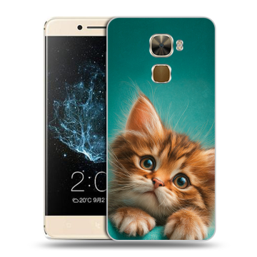 Пластиковый чехол на LeEco Le Pro 3 с принтом котенок Пластиковый чехол на LeEco Le Pro 3 с принтом котенок