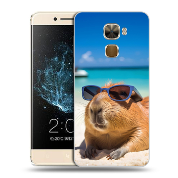 Пластиковый чехол на LeEco Le Pro 3 с принтом Капибара Пластиковый чехол на LeEco Le Pro 3 с принтом Капибара