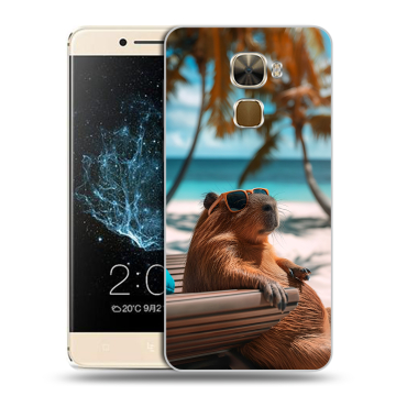 Пластиковый чехол на LeEco Le Pro 3 с принтом Капибара Пластиковый чехол на LeEco Le Pro 3 с принтом Капибара