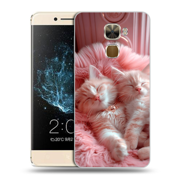 Пластиковый чехол на LeEco Le Pro 3 с принтом котята котики Пластиковый чехол на LeEco Le Pro 3 с принтом котята котики