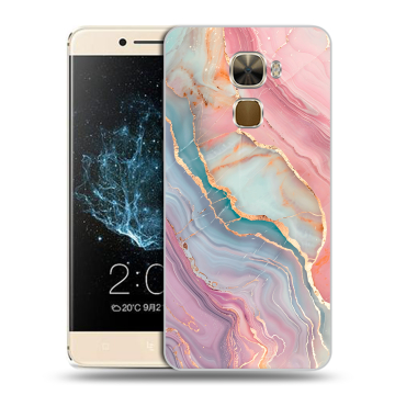 Пластиковый чехол на LeEco Le Pro 3 с принтом розовый мрамор Пластиковый чехол на LeEco Le Pro 3 с принтом розовый мрамор
