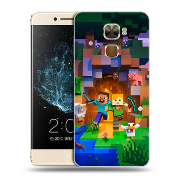 Пластиковый чехол на LeEco Le Pro 3 с принтом Майнкрафт Minecraft Пластиковый чехол на LeEco Le Pro 3 с принтом Майнкрафт Minecraft