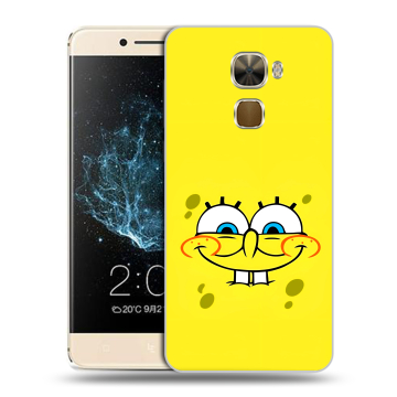 Пластиковый чехол на LeEco Le Pro 3 с принтом спанчбоб спанч боб