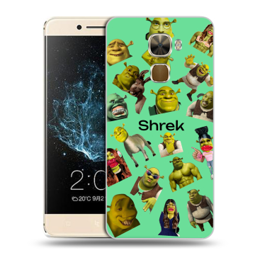 Пластиковый чехол на LeEco Le Pro 3 с принтом Шрек Shrek Пластиковый чехол на LeEco Le Pro 3 с принтом Шрек Shrek