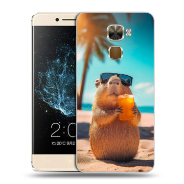 Пластиковый чехол на LeEco Le Pro 3 с принтом Капибара