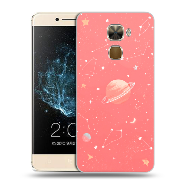 Пластиковый чехол на LeEco Le Pro 3 с принтом Розовый космос Пластиковый чехол на LeEco Le Pro 3 с принтом Розовый космос