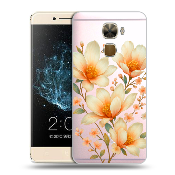 Пластиковый чехол на LeEco Le Pro 3 с принтом Цветы Пластиковый чехол на LeEco Le Pro 3 с принтом Цветы