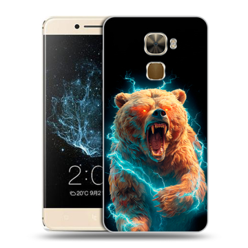 Пластиковый чехол на LeEco Le Pro 3 с принтом Медведь Пластиковый чехол на LeEco Le Pro 3 с принтом Медведь