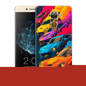 Пластиковый чехол на LeEco Le Pro 3 с принтом Тачки Пластиковый чехол на LeEco Le Pro 3 с принтом Тачки