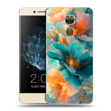 Пластиковый чехол на LeEco Le Pro 3 с принтом Цветы Пластиковый чехол на LeEco Le Pro 3 с принтом Цветы