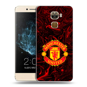 Пластиковый чехол на LeEco Le Pro 3 с принтом Manchester United