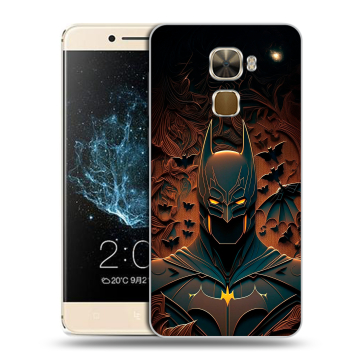 Пластиковый чехол на LeEco Le Pro 3 с принтом Batman Бэтмен