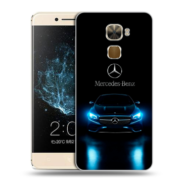 Пластиковый чехол на LeEco Le Pro 3 с принтом Mercedes Мерседес
