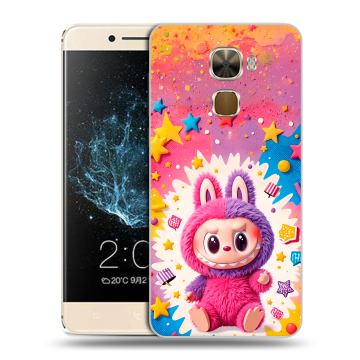 Пластиковый чехол на LeEco Le Pro 3 с принтом Labubu Лабубу Пластиковый чехол на LeEco Le Pro 3 с принтом Labubu Лабубу