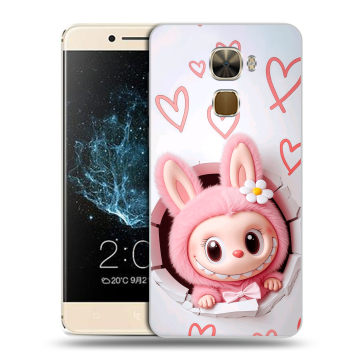 Пластиковый чехол на LeEco Le Pro 3 с принтом Labubu Лабубу