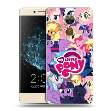 Пластиковый чехол на LeEco Le Pro 3 с принтом My little pony Дружба чудо