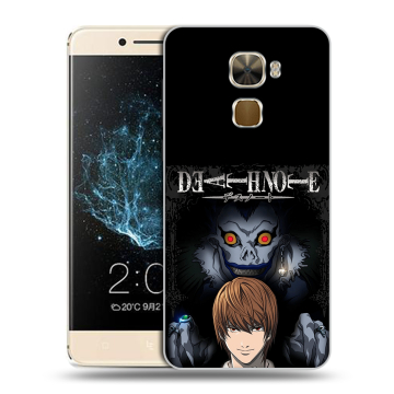Пластиковый чехол на LeEco Le Pro 3 с принтом Death note Тетрадь смерти