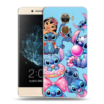 Пластиковый чехол на LeEco Le Pro 3 с принтом Лило и Стич