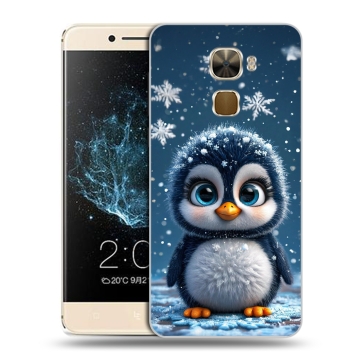 Пластиковый чехол на LeEco Le Pro 3 с принтом Новый год