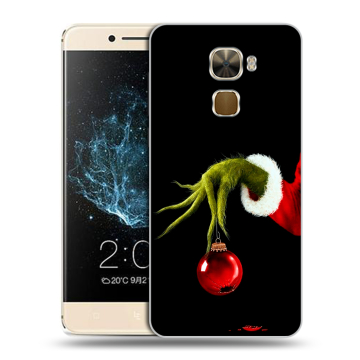Пластиковый чехол на LeEco Le Pro 3 с принтом Новый год Гринч