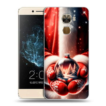 Пластиковый чехол на LeEco Le Pro 3 с принтом Новый год