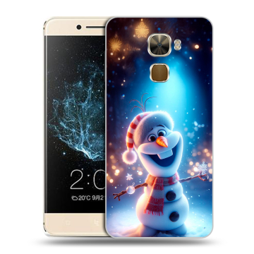 Пластиковый чехол на LeEco Le Pro 3 с принтом Новый год