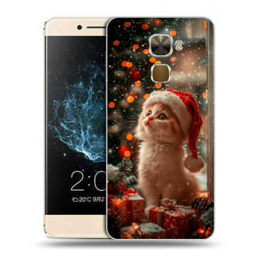 Пластиковый чехол на LeEco Le Pro 3 с принтом Новый год